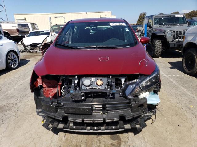 1N4AZ1CP6LC302197 - 2020 NISSAN LEAF SV RED photo 5