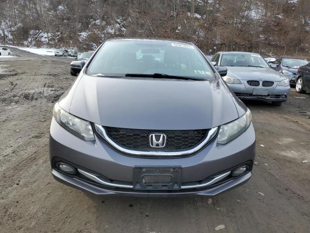 2HGFB2F90EH536585 - 2014 HONDA CIVIC EXL GRAY photo 5