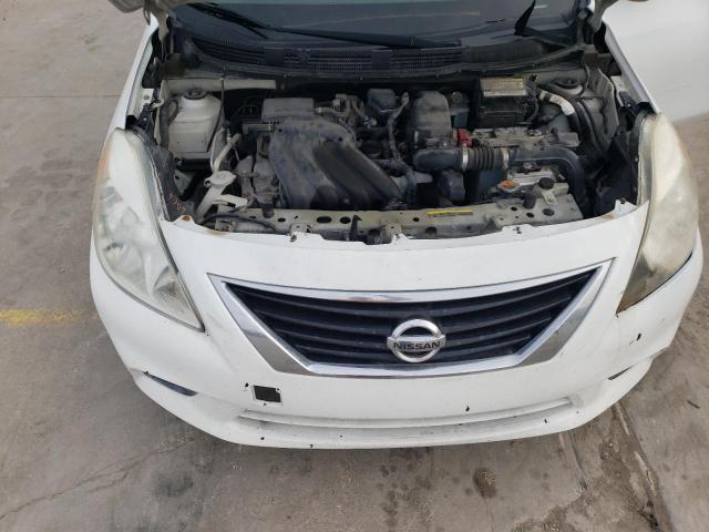 3N1CN7AP1EL822791 - 2014 NISSAN VERSA S WHITE photo 11