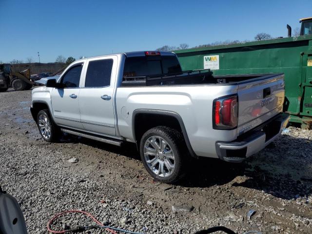 3GTU2PEJ1JG199109 - 2018 GMC SIERRA K1500 DENALI SILVER photo 2