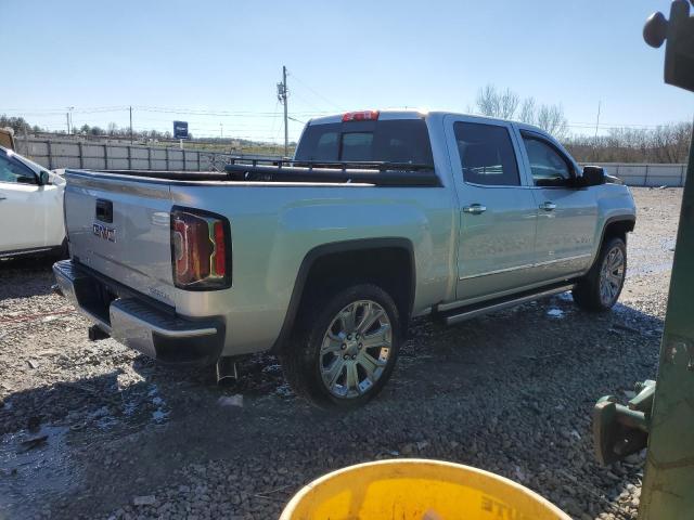 3GTU2PEJ1JG199109 - 2018 GMC SIERRA K1500 DENALI SILVER photo 3