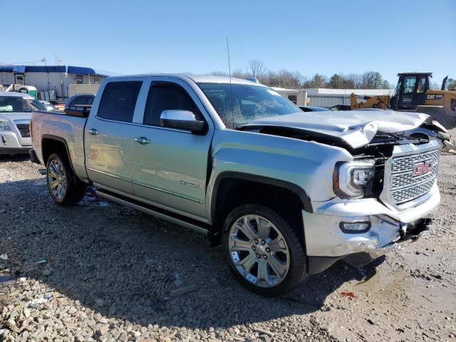 3GTU2PEJ1JG199109 - 2018 GMC SIERRA K1500 DENALI SILVER photo 4