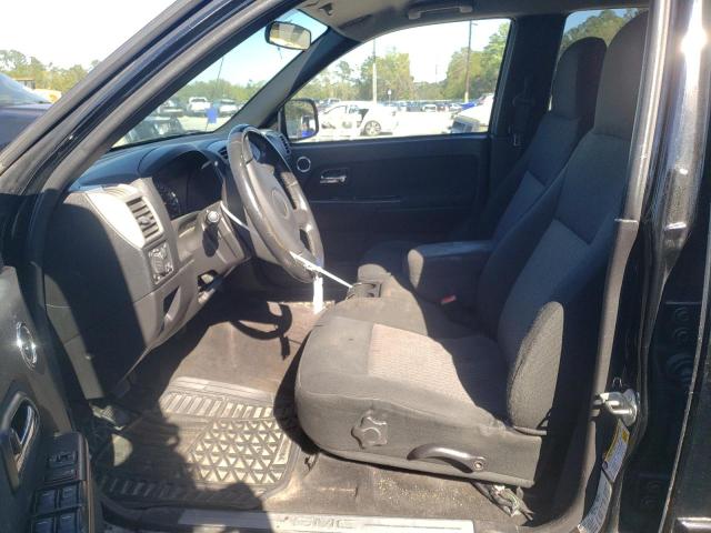 1GTDT13E398152665 - 2009 GMC CANYON BLACK photo 7