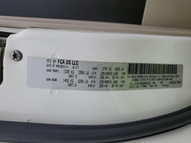 2C4RC1BG6HR831521 - 2017 CHRYSLER PACIFICA TOURING L 白色 照片 13