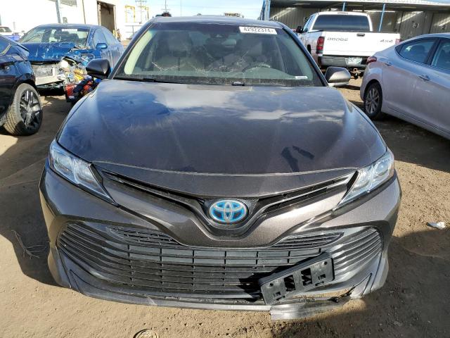 4T1B31HK7KU005490 - 2019 TOYOTA CAMRY LE GRAY photo 5