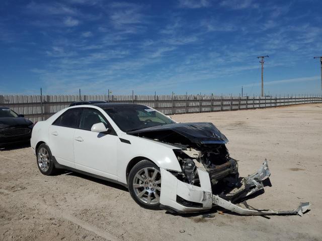 1G6DV57V580153568 - 2008 CADILLAC CTS HI FEATURE V6 WHITE photo 4