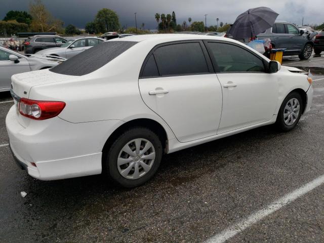 JTDBU4EE2BJ093285 - 2011 TOYOTA COROLLA BASE WHITE photo 3