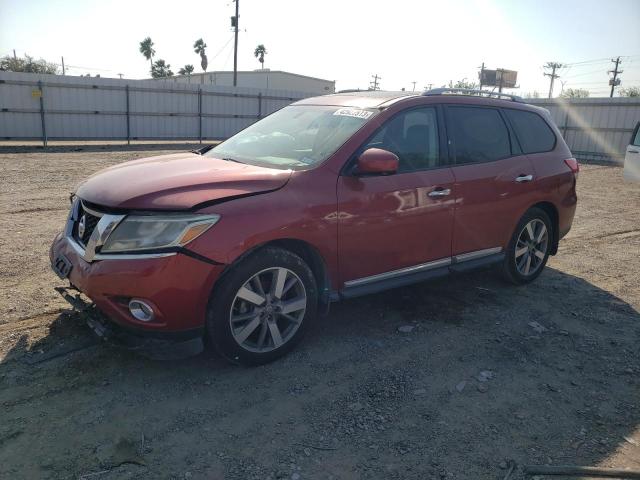 5N1AR2MN5DC604400 - 2013 NISSAN PATHFINDER S MAROON photo 1