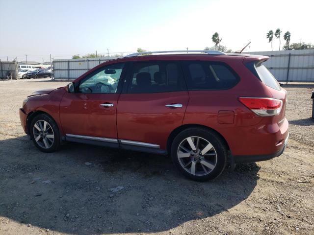 5N1AR2MN5DC604400 - 2013 NISSAN PATHFINDER S MAROON photo 2