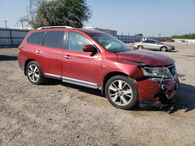 5N1AR2MN5DC604400 - 2013 NISSAN PATHFINDER S MAROON photo 4