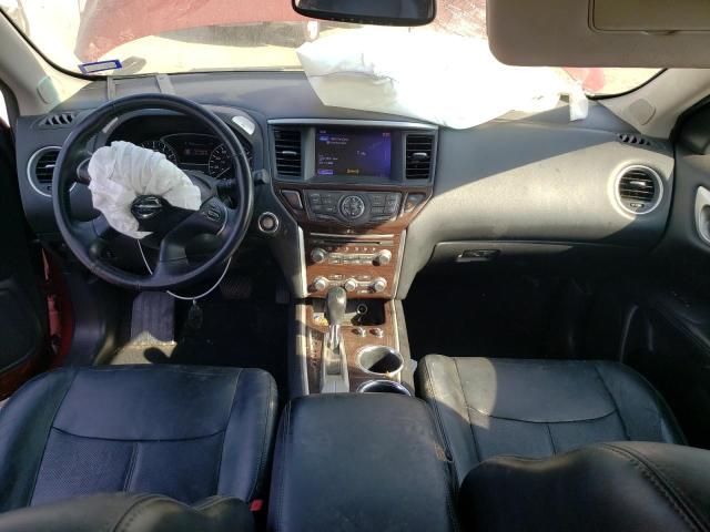 5N1AR2MN5DC604400 - 2013 NISSAN PATHFINDER S MAROON photo 8