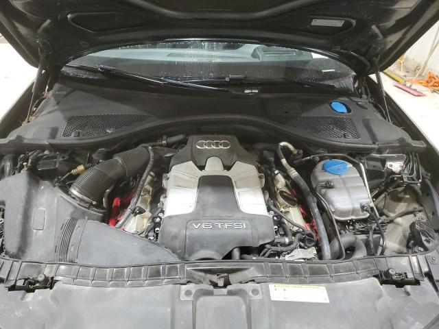 WAUJGAFC7CN131602 - 2012 AUDI A6 PRESTIGE BLACK photo 11