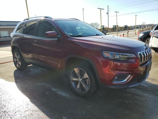 1C4PJMDX1KD449760 - 2019 JEEP CHEROKEE LIMITED RED photo 4