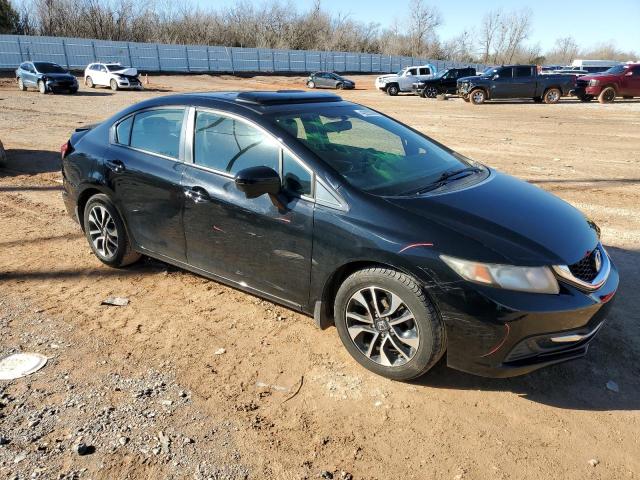 2HGFB2F84FH565886 - 2015 HONDA CIVIC EX BLACK photo 4