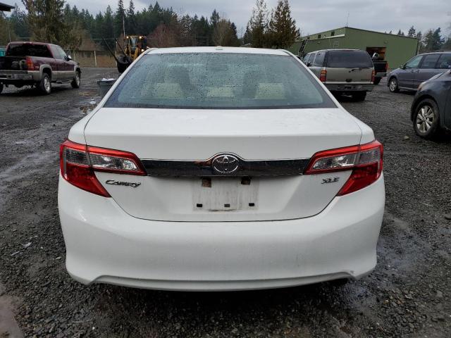 4T4BF1FK0CR223210 - 2012 TOYOTA CAMRY BASE WHITE photo 6