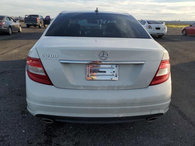 WDDGF54X48R016183 - 2008 MERCEDES-BENZ C 300 WHITE photo 6