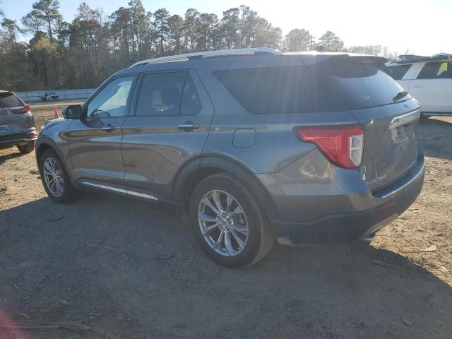 1FMSK7FH6MGA63931 - 2021 FORD EXPLORER LIMITED GRAY photo 2