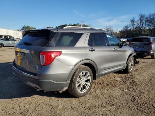 1FMSK7FH6MGA63931 - 2021 FORD EXPLORER LIMITED GRAY photo 3