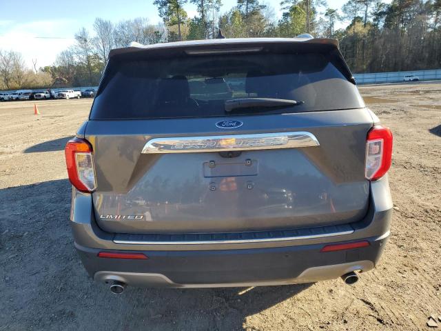 1FMSK7FH6MGA63931 - 2021 FORD EXPLORER LIMITED GRAY photo 6