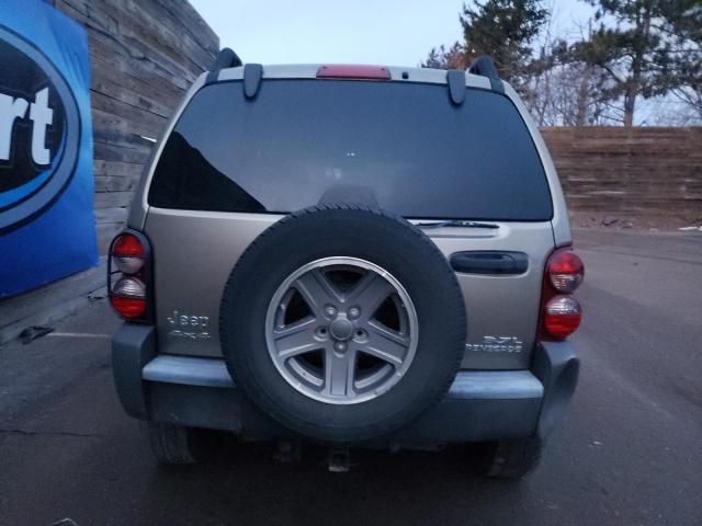 1J4GL38K56W200269 - 2006 JEEP LIBERTY RENEGADE BEIGE photo 6