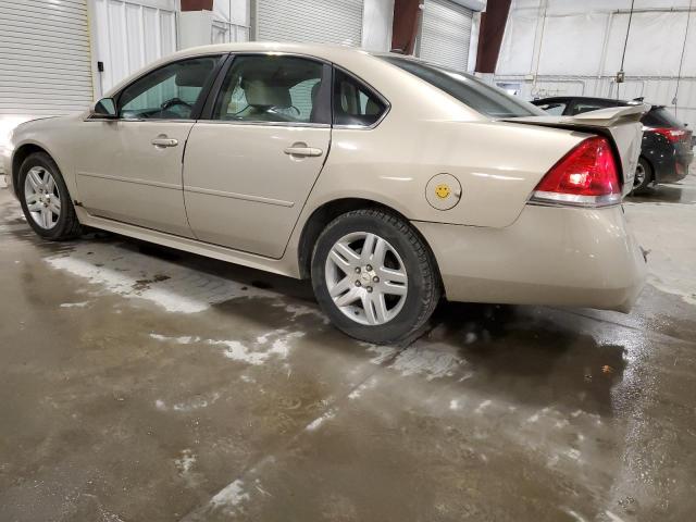 2G1WG5EK0B1270519 - 2011 CHEVROLET IMPALA LT TAN photo 2