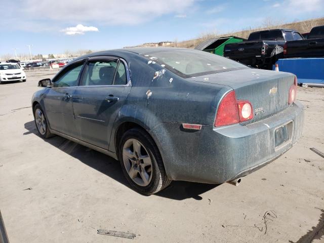 1G1ZH57B894216178 - 2009 CHEVROLET MALIBU 1LT TEAL photo 2