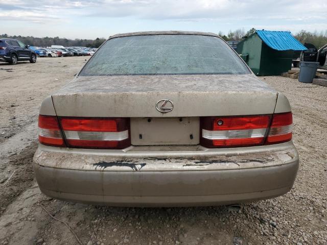 JT8BF28G010326305 - 2001 LEXUS ES 300 GOLD photo 6