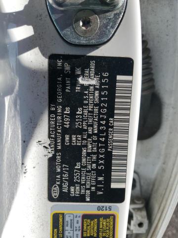 5XXGT4L34JG215156 - 2018 KIA OPTIMA LX 白色 照片 12