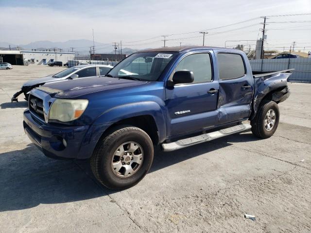 5TEJU62N57Z346737 - 2007 TOYOTA TACOMA DOUBLE CAB PRERUNNER BLUE photo 1