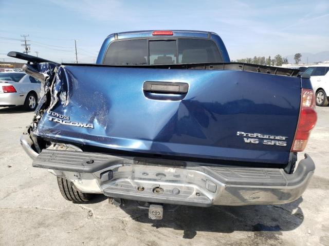 5TEJU62N57Z346737 - 2007 TOYOTA TACOMA DOUBLE CAB PRERUNNER BLUE photo 6