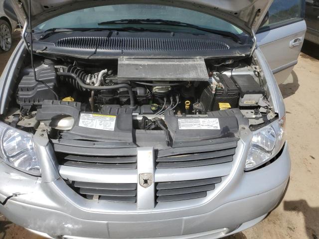 1D4GP45R37B138285 - 2007 DODGE CARAVAN SXT SILVER photo 12