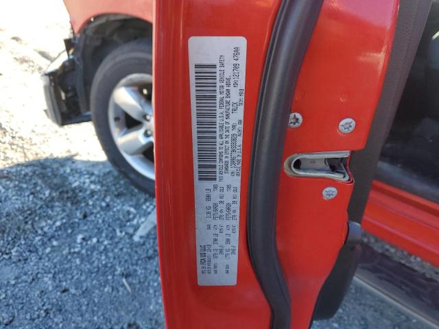 1C6RR6TT9KS593829 - 2019 RAM 1500 CLASS SLT 红色 照片 12