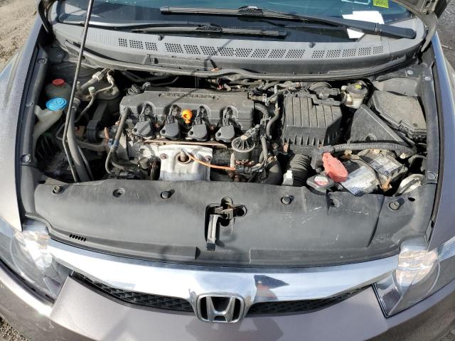 2HGFA1F62AH514858 - 2010 HONDA CIVIC LX-S Շագանակագույն լուսանկար 11