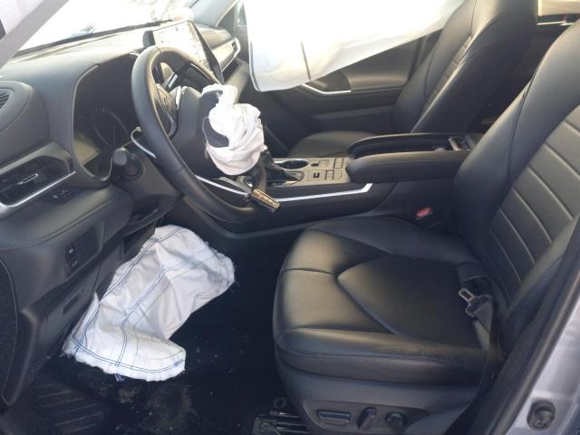 5TDGZRBHXLS013349 - 2020 TOYOTA HIGHLANDER XLE BLUE photo 7