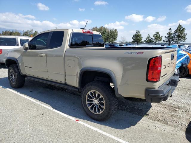 1GCRTEE19M1157877 - 2021 CHEVROLET COLORADO ZR2 TAN photo 2