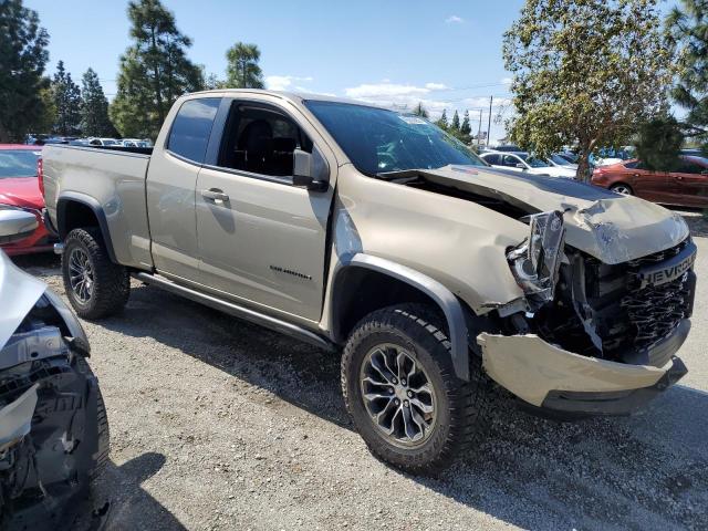 1GCRTEE19M1157877 - 2021 CHEVROLET COLORADO ZR2 TAN photo 4