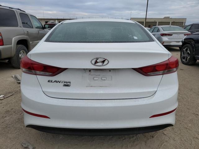 5NPD74LF7JH296692 - 2018 HYUNDAI ELANTRA SE WHITE photo 6