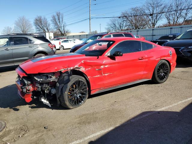 1FA6P8TH5H5335748 - 2017 FORD MUSTANG RED photo 1