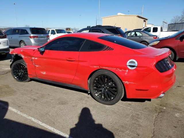 1FA6P8TH5H5335748 - 2017 FORD MUSTANG RED photo 2