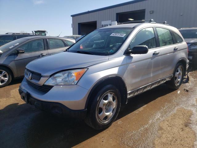 JHLRE48337C016347 - 2007 HONDA CR-V LX SILVER photo 1