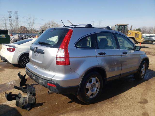 JHLRE48337C016347 - 2007 HONDA CR-V LX SILVER photo 3