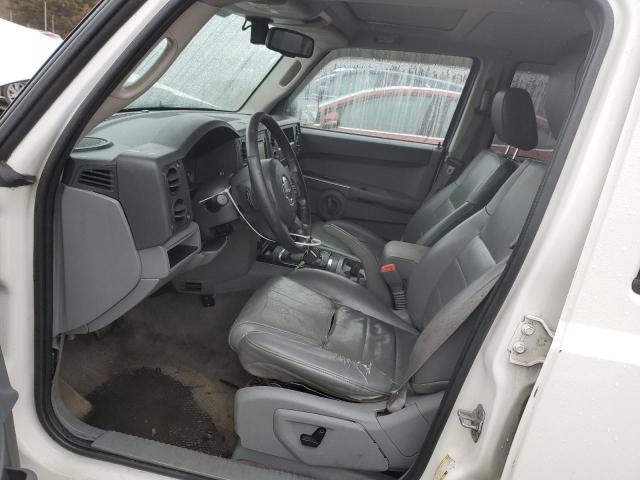 1J8HG48N57C671705 - 2007 JEEP COMMANDER WHITE photo 7