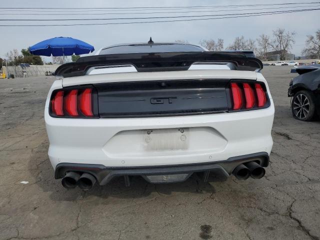 1FA6P8CF7M5121255 - 2021 FORD MUSTANG GT WHITE photo 6