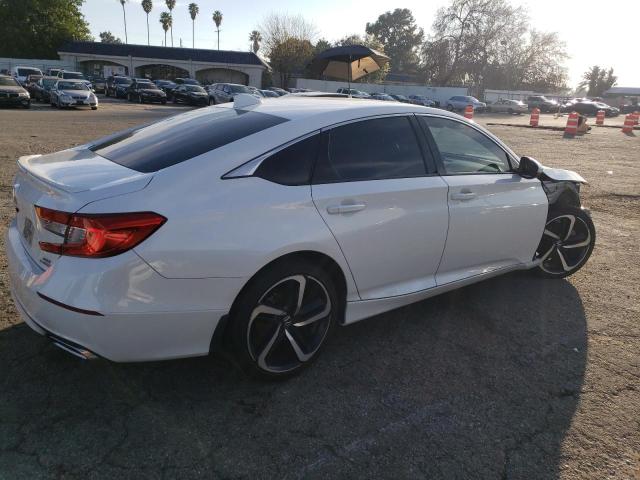 1HGCV2F37LA016434 - 2020 HONDA ACCORD SPORT WHITE photo 3