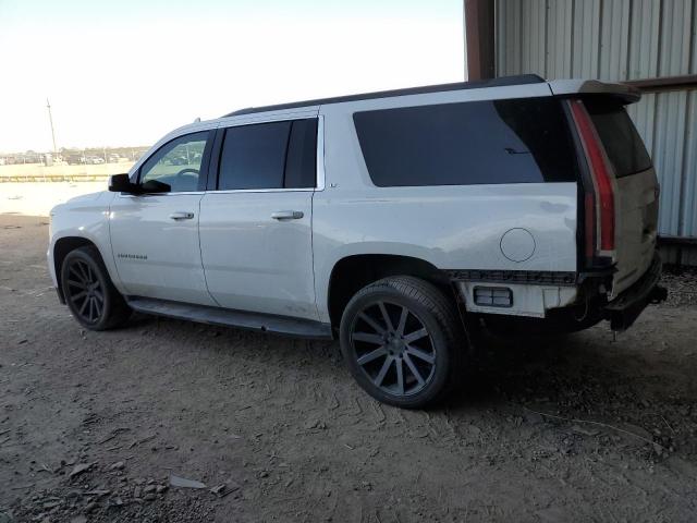 1GNSCHKC9HR133120 - 2017 CHEVROLET SUBURBAN C1500 LT WHITE photo 2