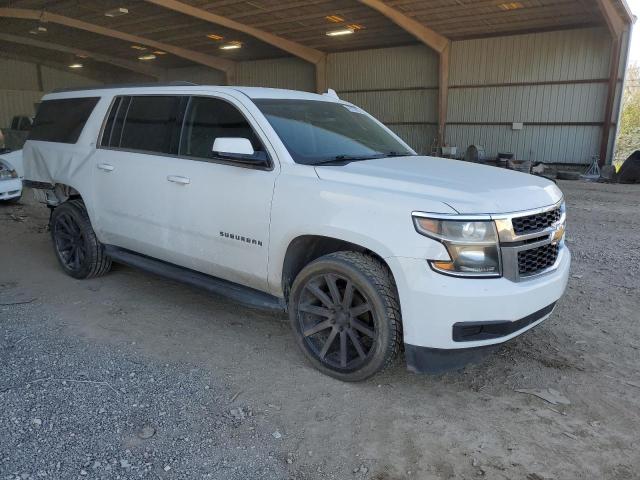 1GNSCHKC9HR133120 - 2017 CHEVROLET SUBURBAN C1500 LT WHITE photo 4