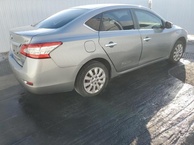 3N1AB7AP2EY241271 - 2014 NISSAN SENTRA S GRAY photo 3