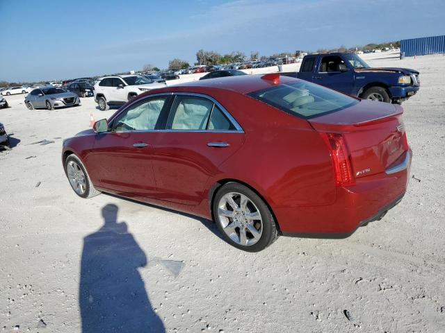 1G6AB5RX8F0131023 - 2015 CADILLAC ATS LUXURY RED photo 2