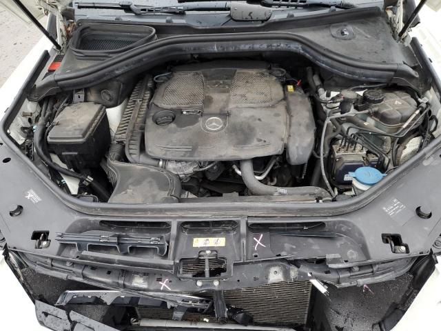 4JGDA5HB6CA061686 - 2012 MERCEDES-BENZ ML 350 4MATIC WHITE photo 12