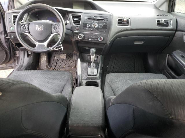 19XFB2F56FE119402 - 2015 HONDA CIVIC LX GRAY photo 8